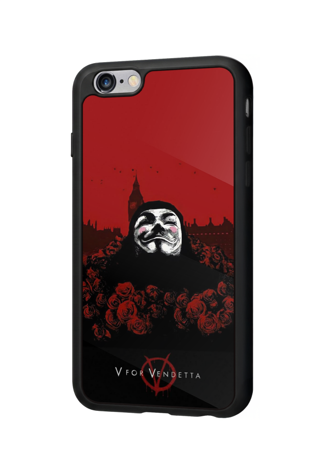 iPhone 6 Plus Uyumlu Vendetta Tasarımlı Glossy Premium Kılıf