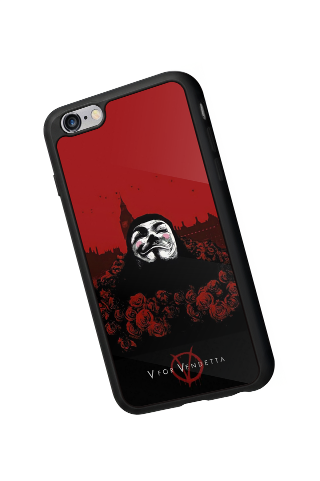 iPhone 6 Plus Uyumlu Vendetta Tasarımlı Glossy Premium Kılıf