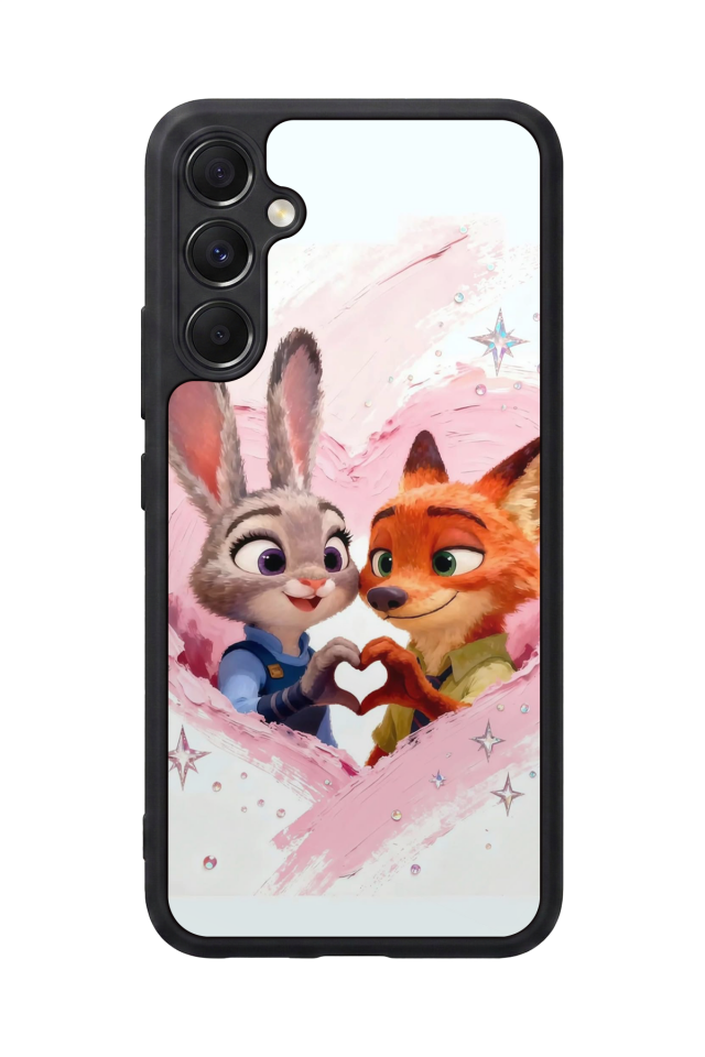 Samsung Galaxy A34 Uyumlu Zootropolis Tasarımlı Glossy Premium Kılıf
