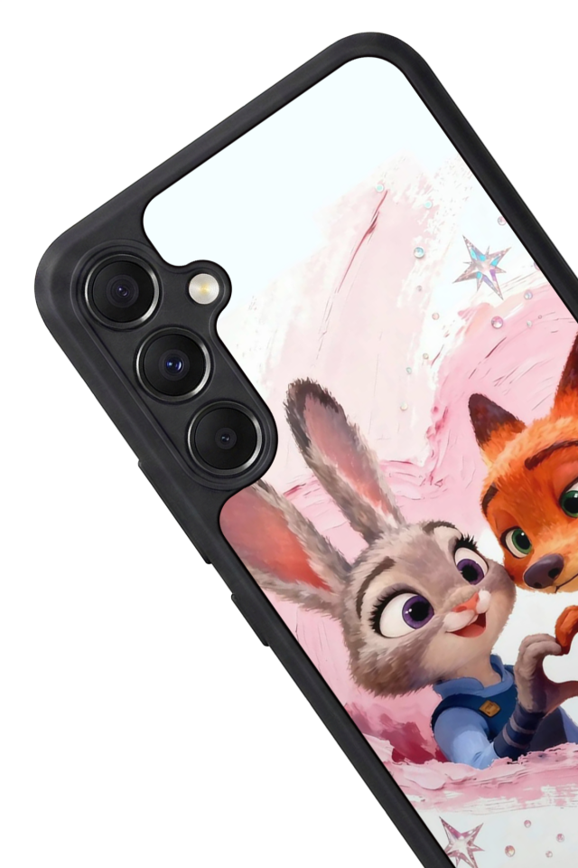 Samsung Galaxy A34 Uyumlu Zootropolis Tasarımlı Glossy Premium Kılıf