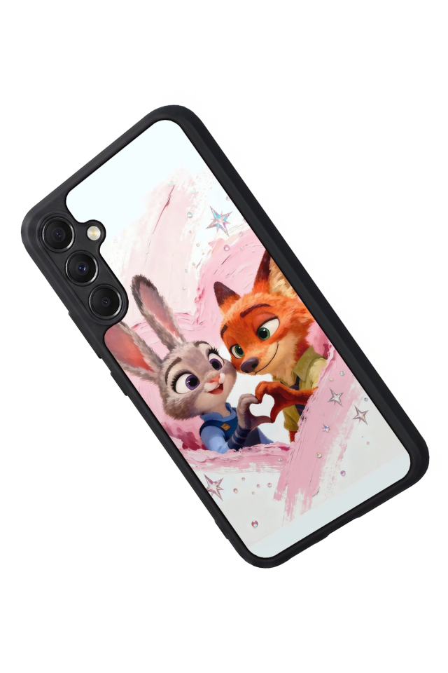 Samsung Galaxy A34 Uyumlu Zootropolis Tasarımlı Glossy Premium Kılıf