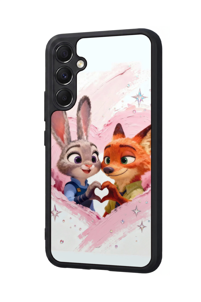 Samsung Galaxy A34 Uyumlu Zootropolis Tasarımlı Glossy Premium Kılıf