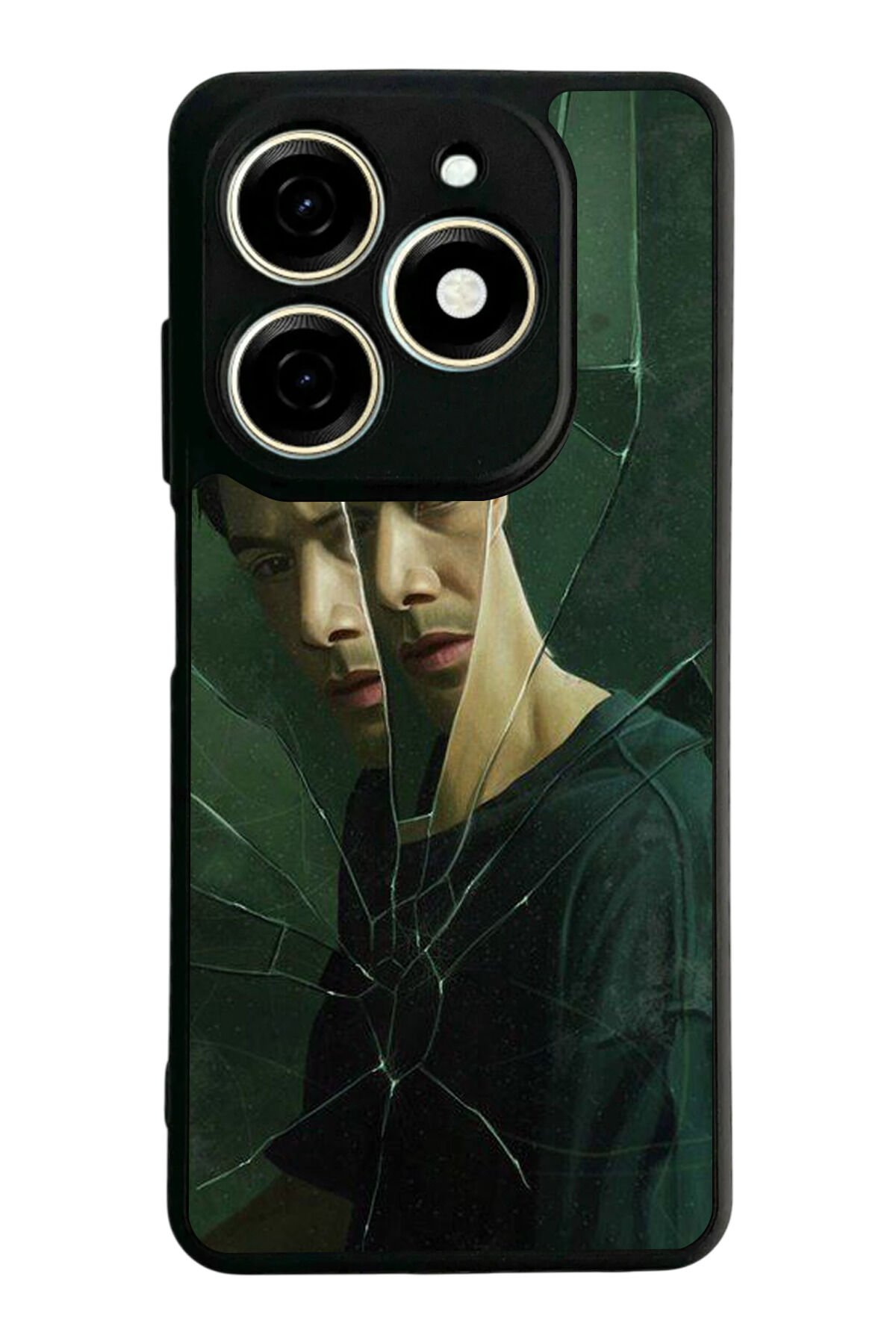 Tecno Spark 20/20C Uyumlu MatriTecno Tecno Spark 20/20C Tasarımlı Glossy Premium Kılıf