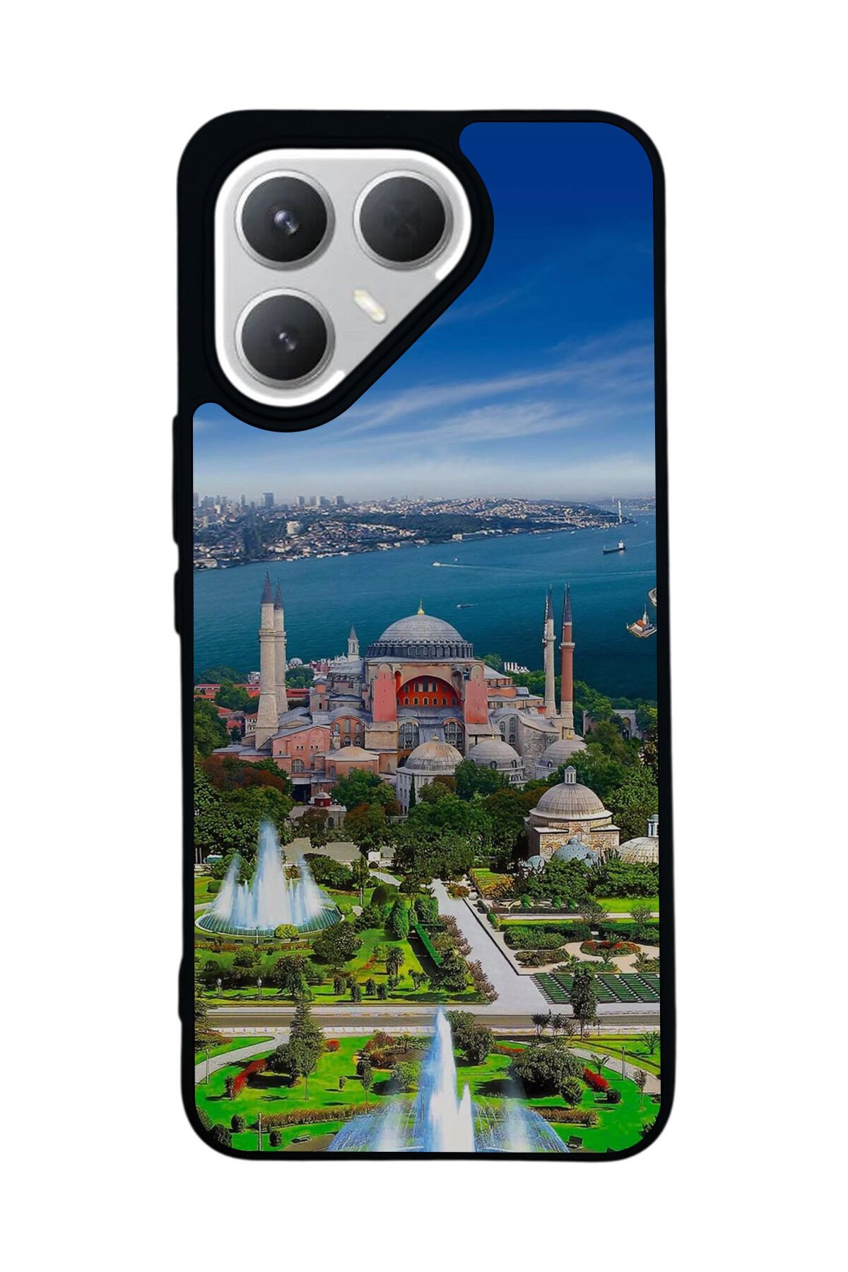 Tecno Pova 7 Pro Mat Uyumlu Siyah Kılıf – Yumuşak Silikon, Koruyucu, Şok Emici Kapak