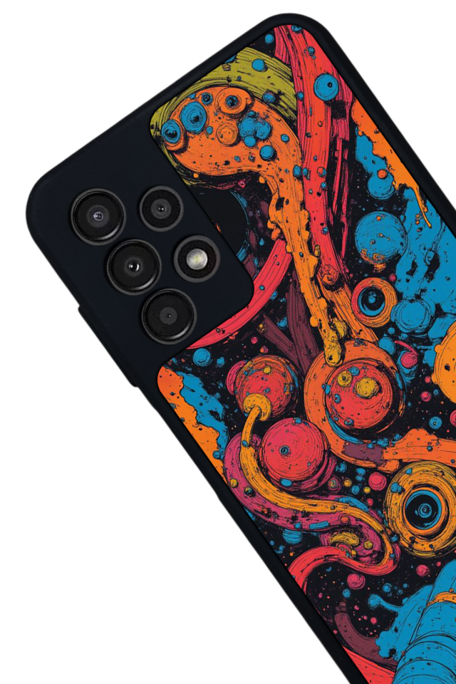 Samsung Galaxy A23 Uyumlu Abstract Tasarımlı Glossy Premium Kılıf
