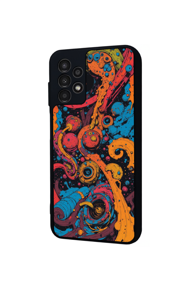 Samsung Galaxy A23 Uyumlu Abstract Tasarımlı Glossy Premium Kılıf