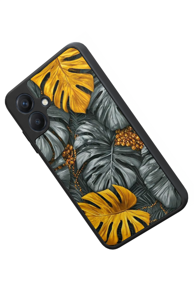 Samsung Galaxy A07 Uyumlu Botanik Tasarımlı Glossy Premium Kılıf