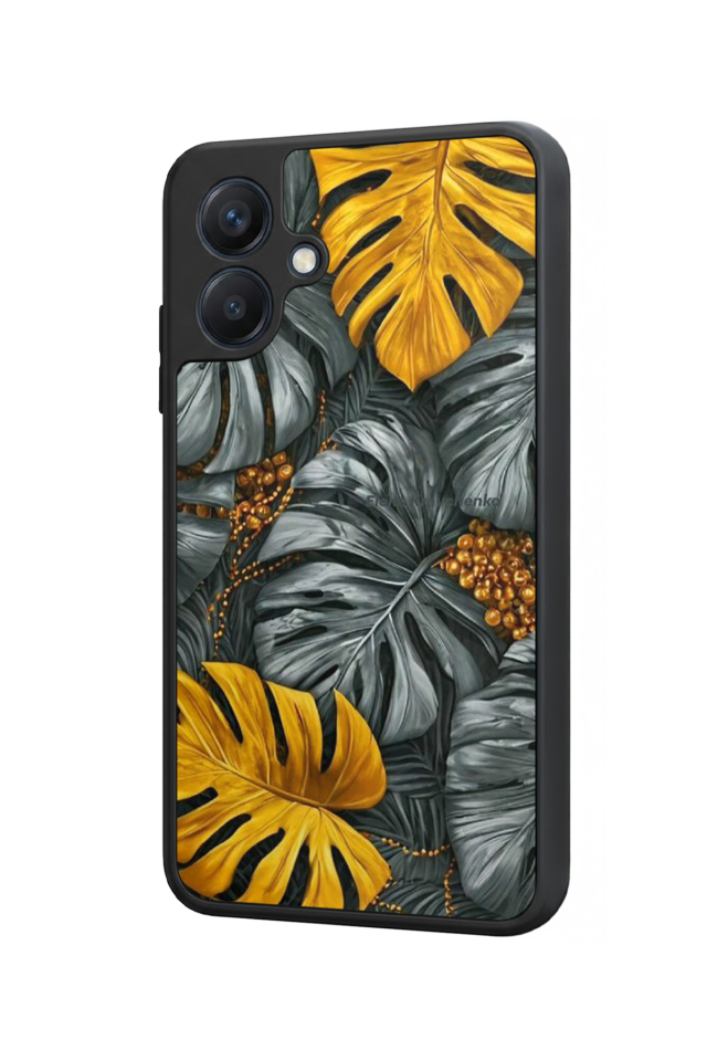 Samsung Galaxy A07 Uyumlu Botanik Tasarımlı Glossy Premium Kılıf