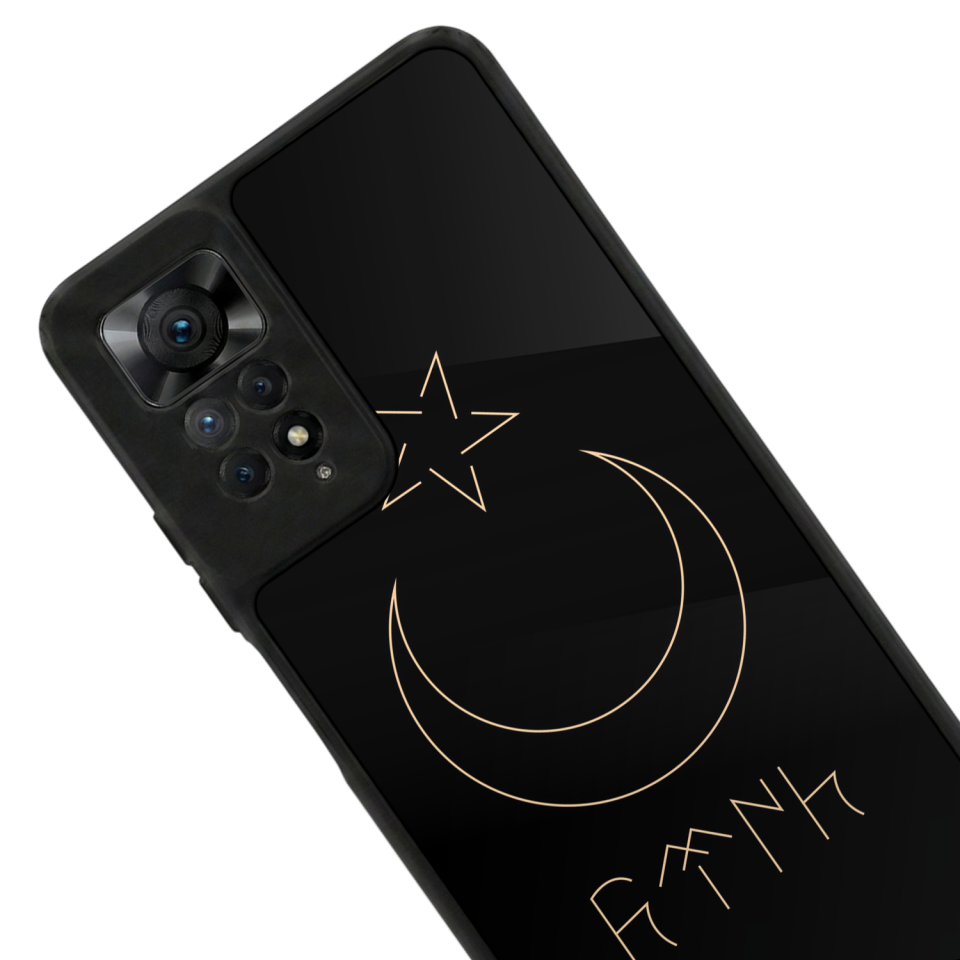 Xiaomi Redmi Note 12 Pro Uyumlu Bozkurt Tasarımlı Glossy Premium Kılıf