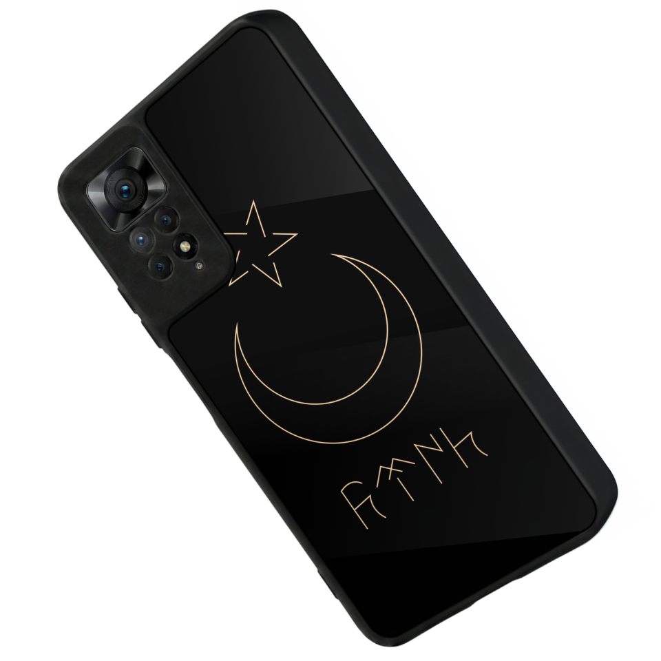 Xiaomi Redmi Note 12 Pro Uyumlu Bozkurt Tasarımlı Glossy Premium Kılıf