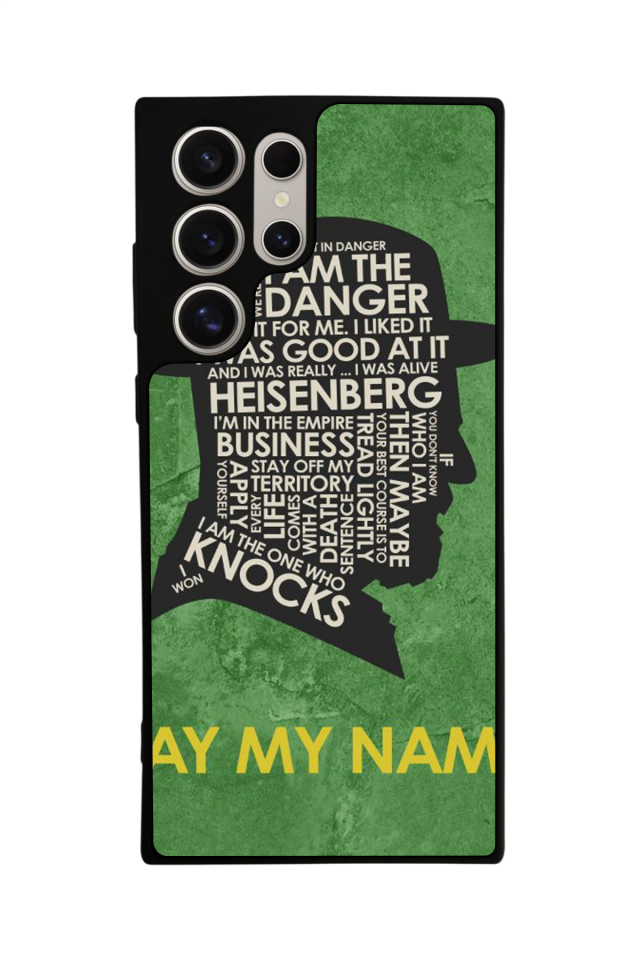 Samsung Galaxy S23 Ultra Uyumlu BreakingBad Tasarımlı Glossy Premium Kılıf