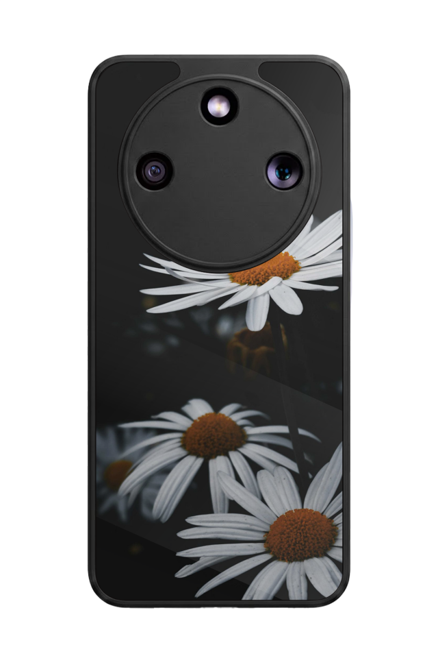 Honor Magic 8 Lite Uyumlu Cicek Tasarımlı Glossy Premium Kılıf