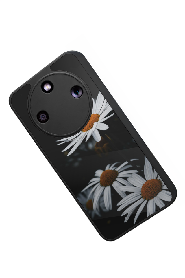 Honor Magic 8 Lite Uyumlu Cicek Tasarımlı Glossy Premium Kılıf