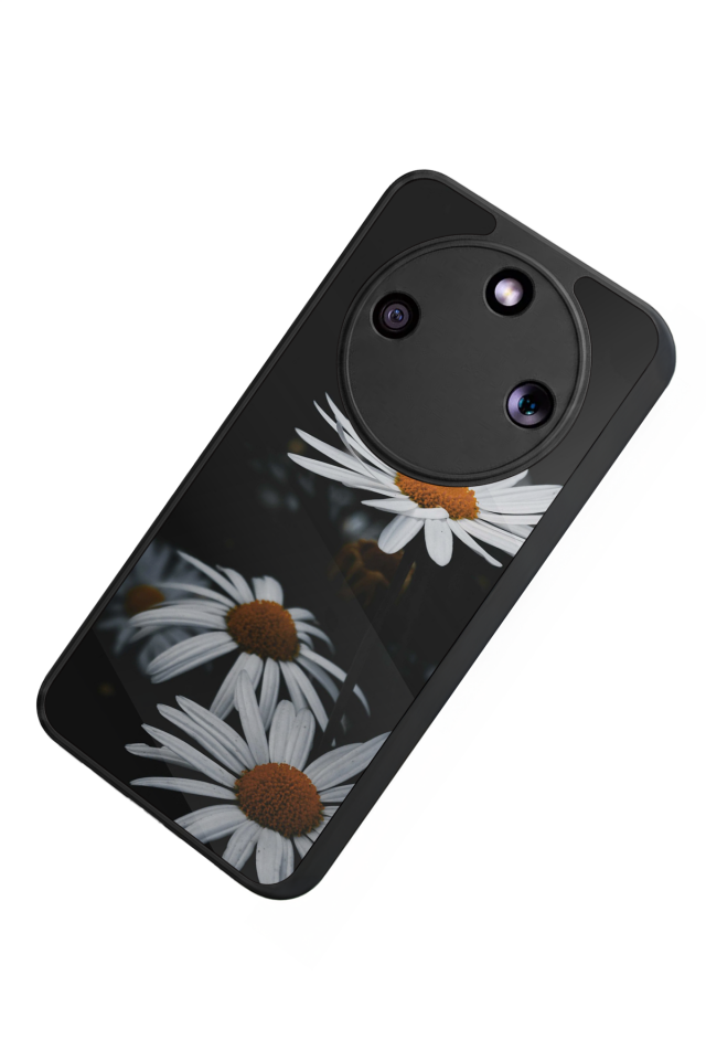 Honor Magic 8 Lite Uyumlu Cicek Tasarımlı Glossy Premium Kılıf