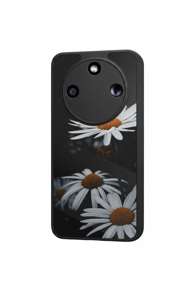 Honor Magic 8 Lite Uyumlu Cicek Tasarımlı Glossy Premium Kılıf