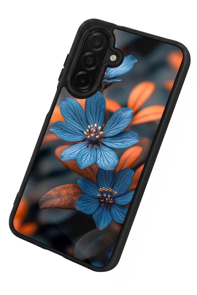 Samsung Galaxy A36 Uyumlu Cicek Tasarımlı Glossy Premium Kılıf