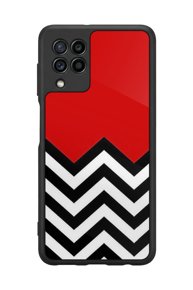 Samsung Galaxy M32 Uyumlu Çizgi Sanatı Tasarımlı Glossy Premium Kılıf