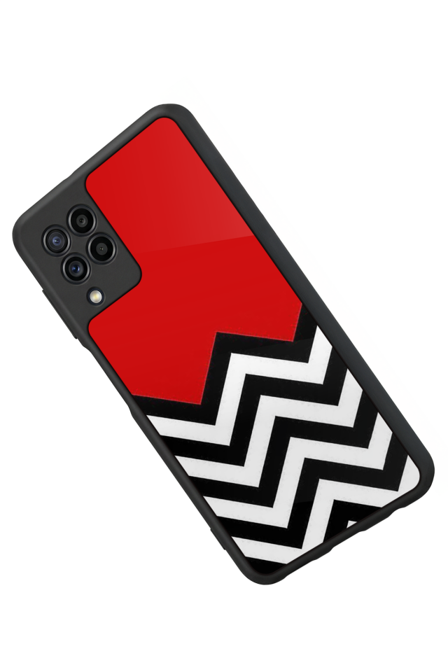 Samsung Galaxy M32 Uyumlu Çizgi Sanatı Tasarımlı Glossy Premium Kılıf