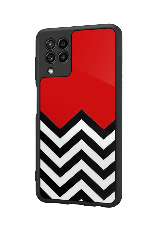 Samsung Galaxy M32 Uyumlu Çizgi Sanatı Tasarımlı Glossy Premium Kılıf