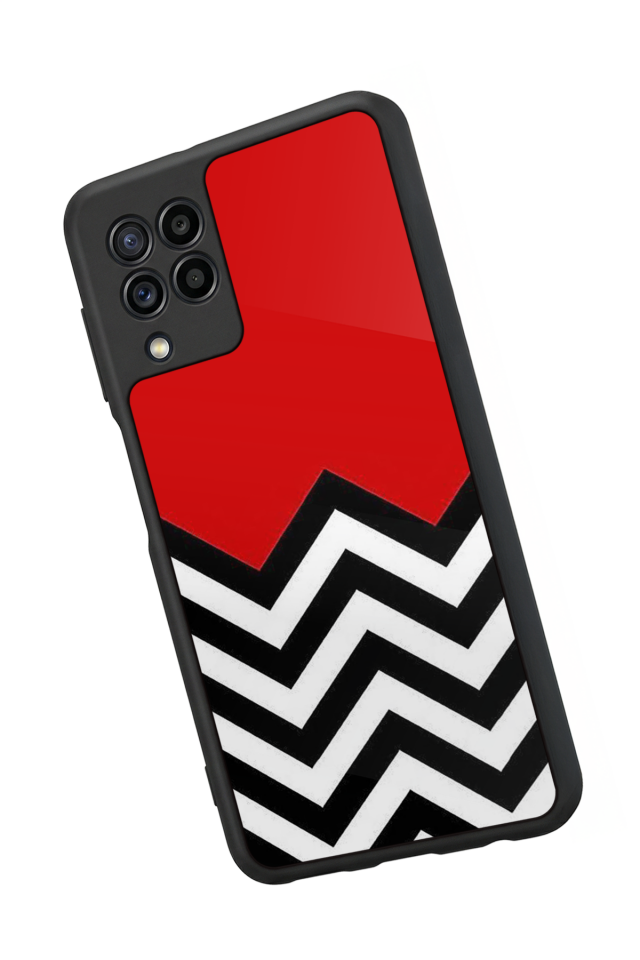 Samsung Galaxy M32 Uyumlu Çizgi Sanatı Tasarımlı Glossy Premium Kılıf