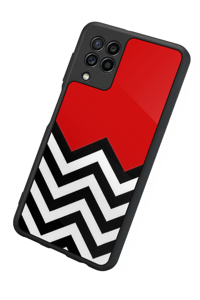 Samsung Galaxy M32 Uyumlu Çizgi Sanatı Tasarımlı Glossy Premium Kılıf