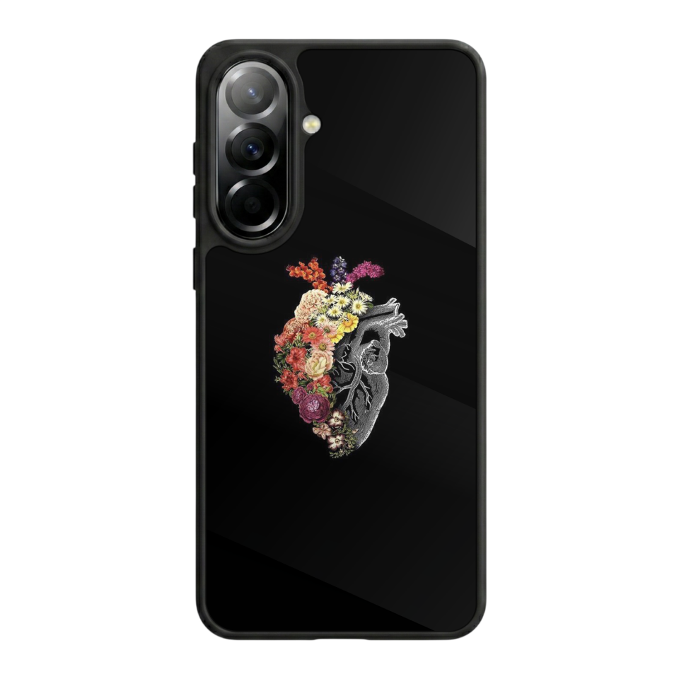 Samsung Galaxy A57 Uyumlu Kalp Love Tasarımlı Glossy Premium Kılıf