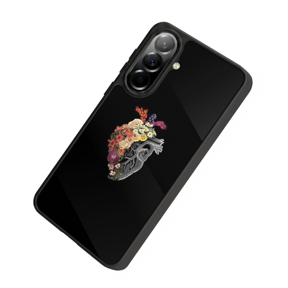 Samsung Galaxy A57 Uyumlu Kalp Love Tasarımlı Glossy Premium Kılıf