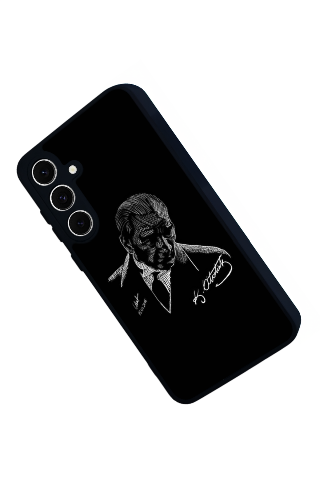 Samsung Galaxy A16 Uyumlu Mustafa Kemal Ataturk Tasarımlı Glossy Premium Kılıf