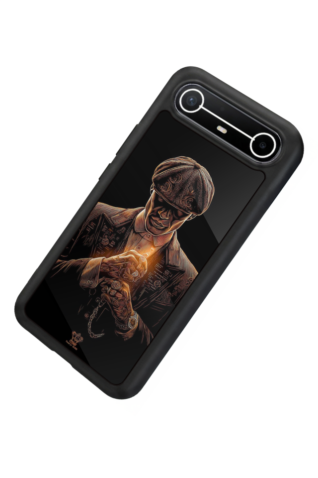 Tecno Spark Slim 5G Uyumlu Peaky Blinders Tasarımlı Glossy Premium Kılıf