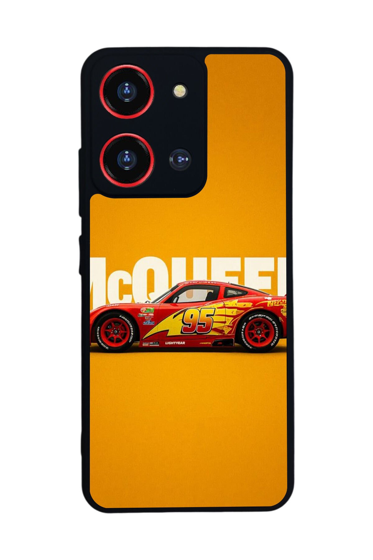 Reeder S19 Max Pro S 108MP Uyumlu Simsek McQueen Tasarımlı Glossy Premium Kılıf