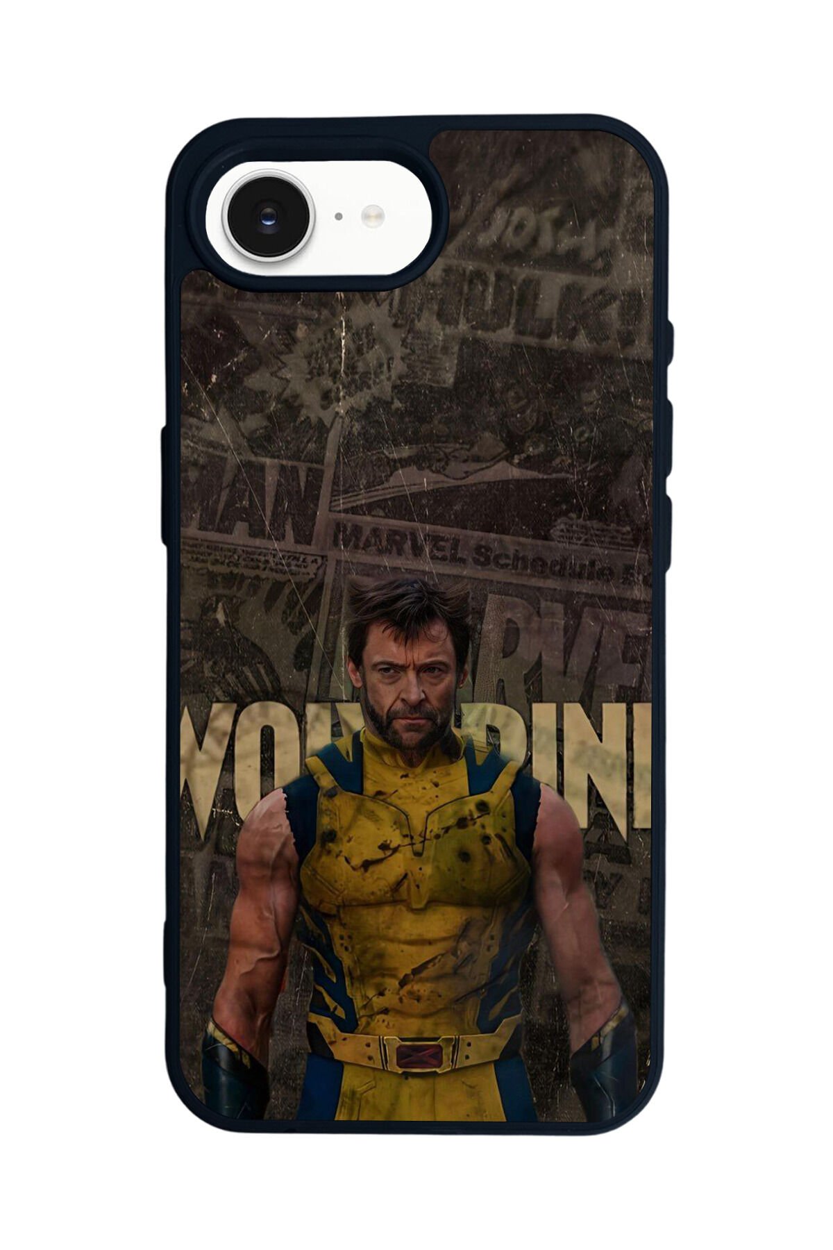 iPhone 16E Uyumlu Wolverine Tasarımlı Glossy Premium Kılıf