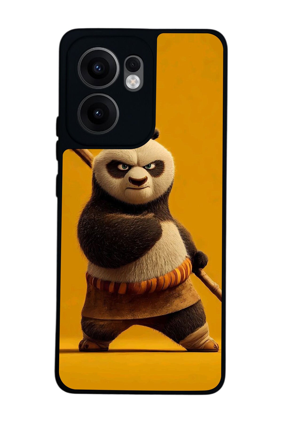 Oppo Reno 13F Uyumlu Kung Fu Panda Tasarımlı Glossy Premium Kılıf