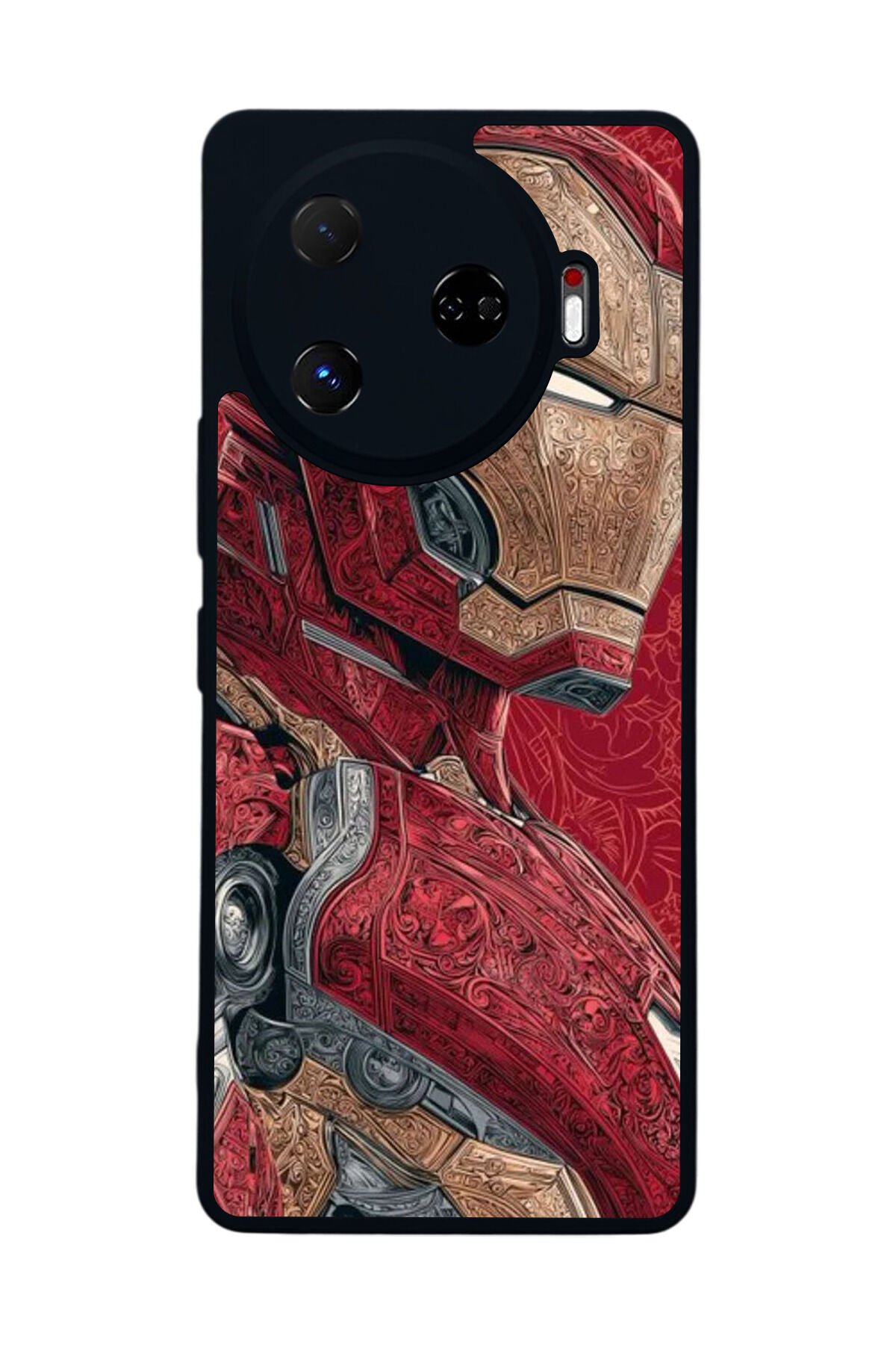 Tecno Camon 30 Pro Uyumlu Iron Man ( Demir Adam ) Tasarımlı Glossy Premium Kılıf