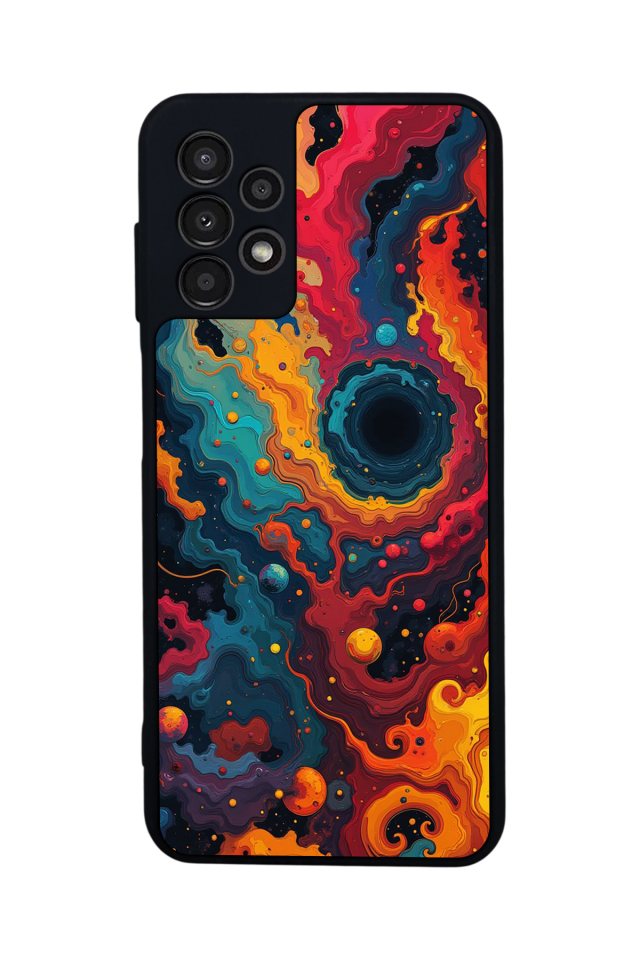 Samsung Galaxy A23 Uyumlu Abstract Tasarımlı Glossy Premium Kılıf
