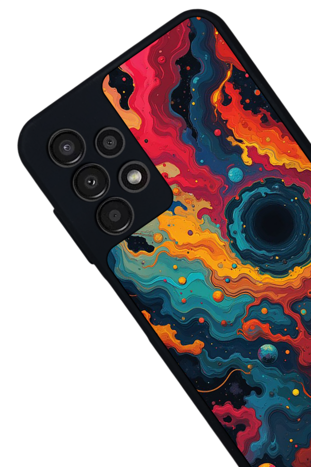 Samsung Galaxy A23 Uyumlu Abstract Tasarımlı Glossy Premium Kılıf