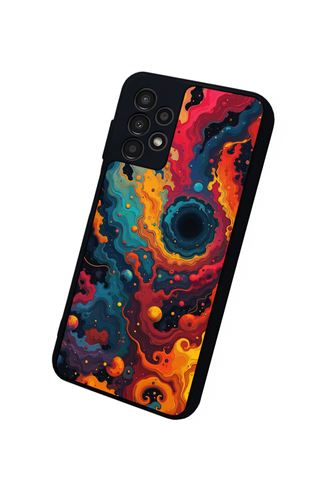 Samsung Galaxy A23 Uyumlu Abstract Tasarımlı Glossy Premium Kılıf