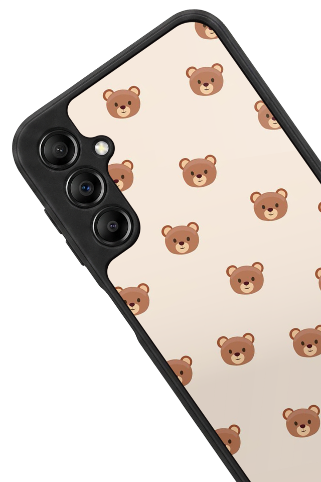 Samsung Galaxy A14 Uyumlu Ayı Tasarımlı Glossy Premium Kılıf