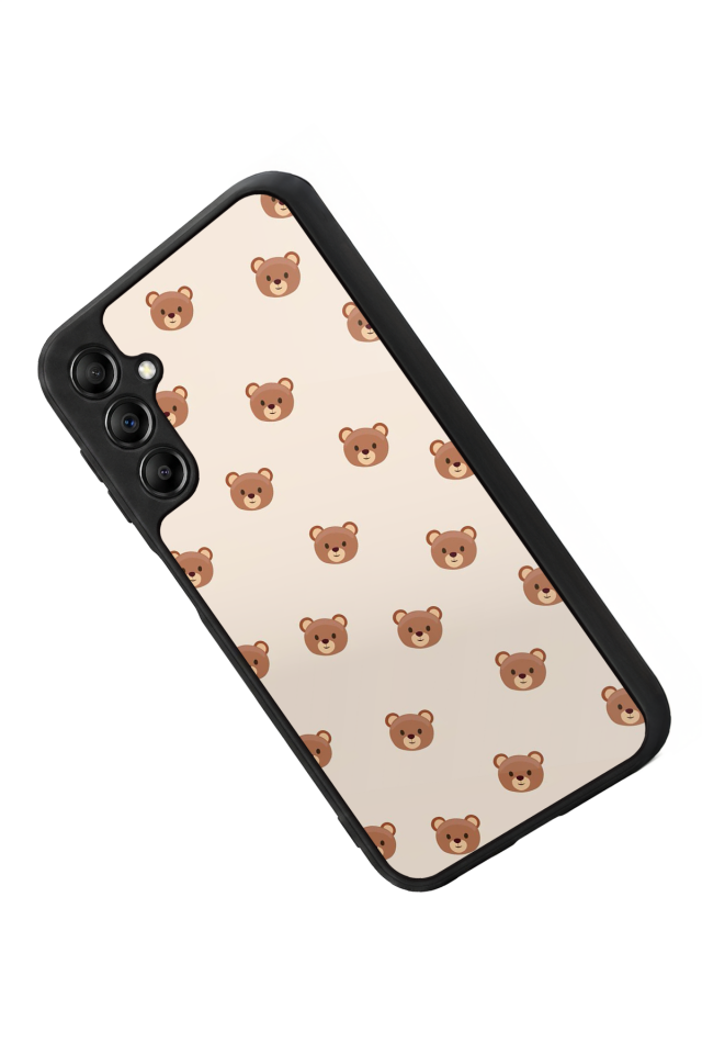 Samsung Galaxy A14 Uyumlu Ayı Tasarımlı Glossy Premium Kılıf