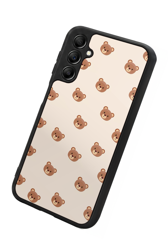 Samsung Galaxy A14 Uyumlu Ayı Tasarımlı Glossy Premium Kılıf