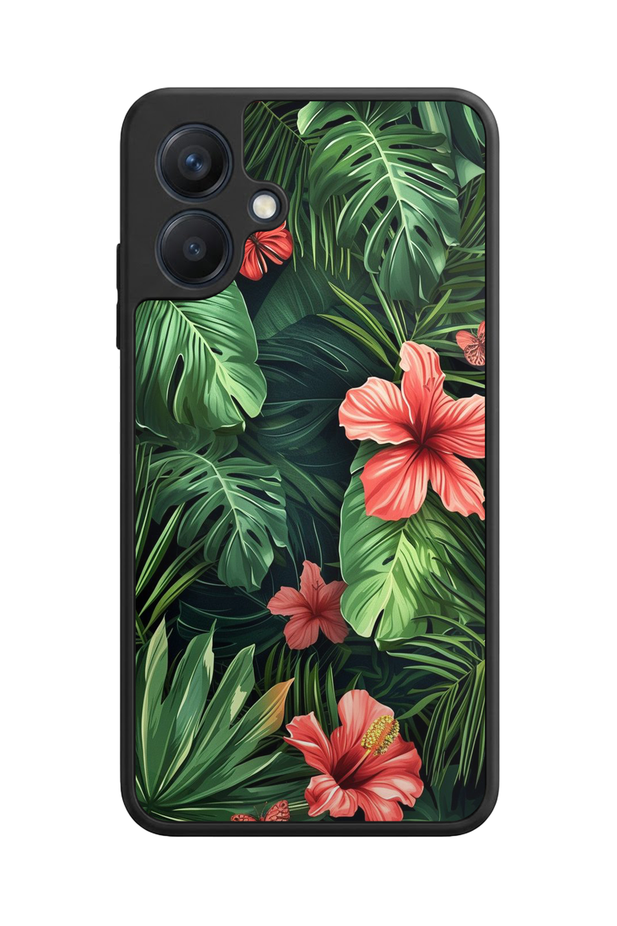 Samsung Galaxy A07 Uyumlu Botanik Tasarımlı Glossy Premium Kılıf