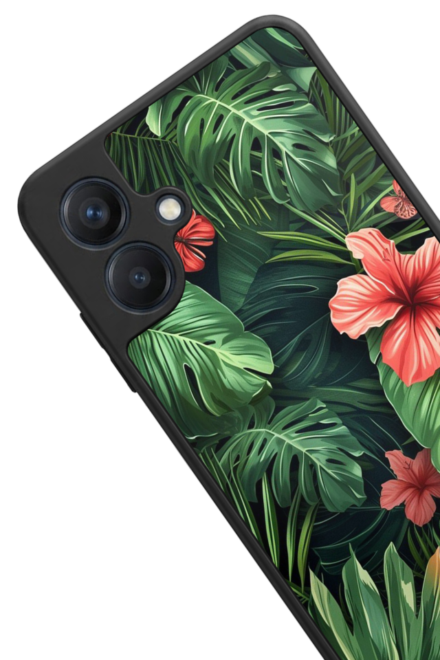 Samsung Galaxy A07 Uyumlu Botanik Tasarımlı Glossy Premium Kılıf