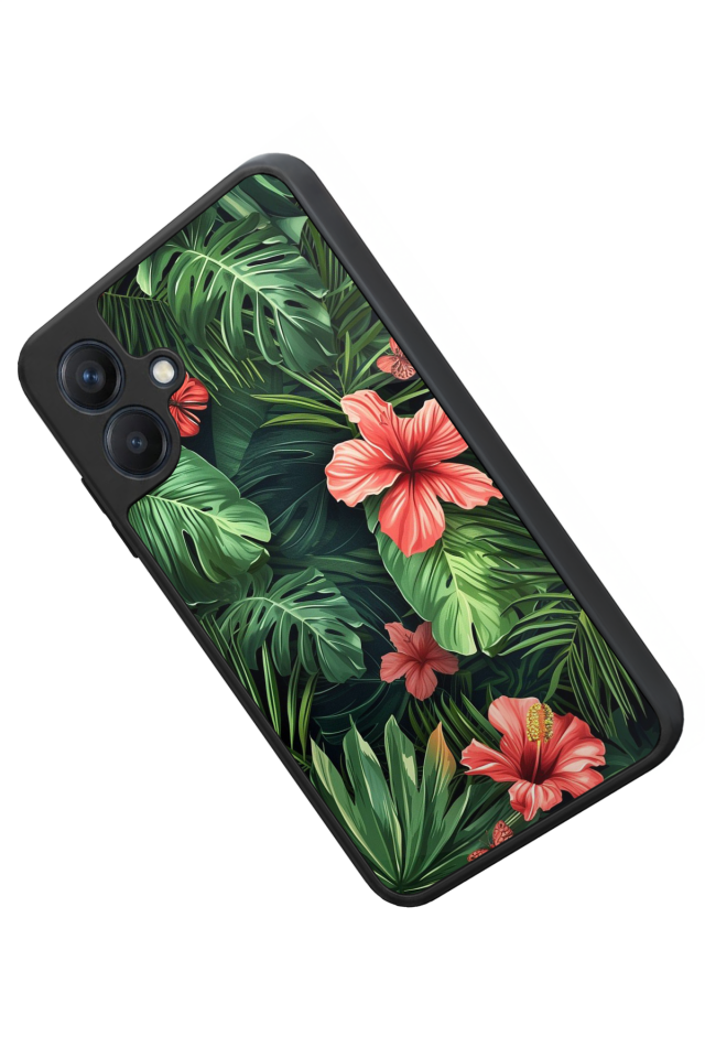 Samsung Galaxy A07 Uyumlu Botanik Tasarımlı Glossy Premium Kılıf