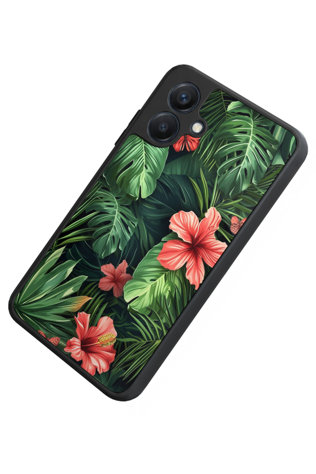 Samsung Galaxy A07 Uyumlu Botanik Tasarımlı Glossy Premium Kılıf