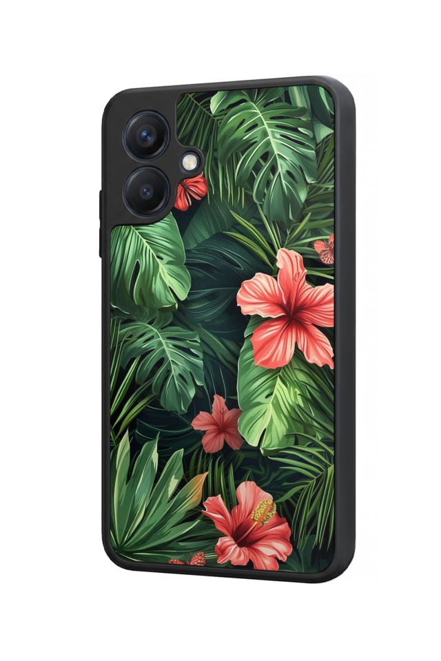 Samsung Galaxy A07 Uyumlu Botanik Tasarımlı Glossy Premium Kılıf