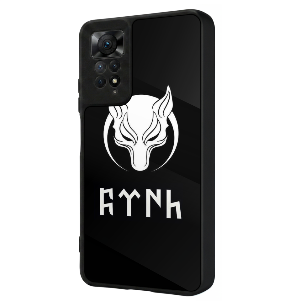 Xiaomi Redmi Note 12 Pro Uyumlu Bozkurt Tasarımlı Glossy Premium Kılıf