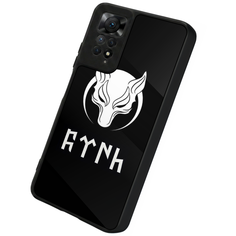Xiaomi Redmi Note 12 Pro Uyumlu Bozkurt Tasarımlı Glossy Premium Kılıf