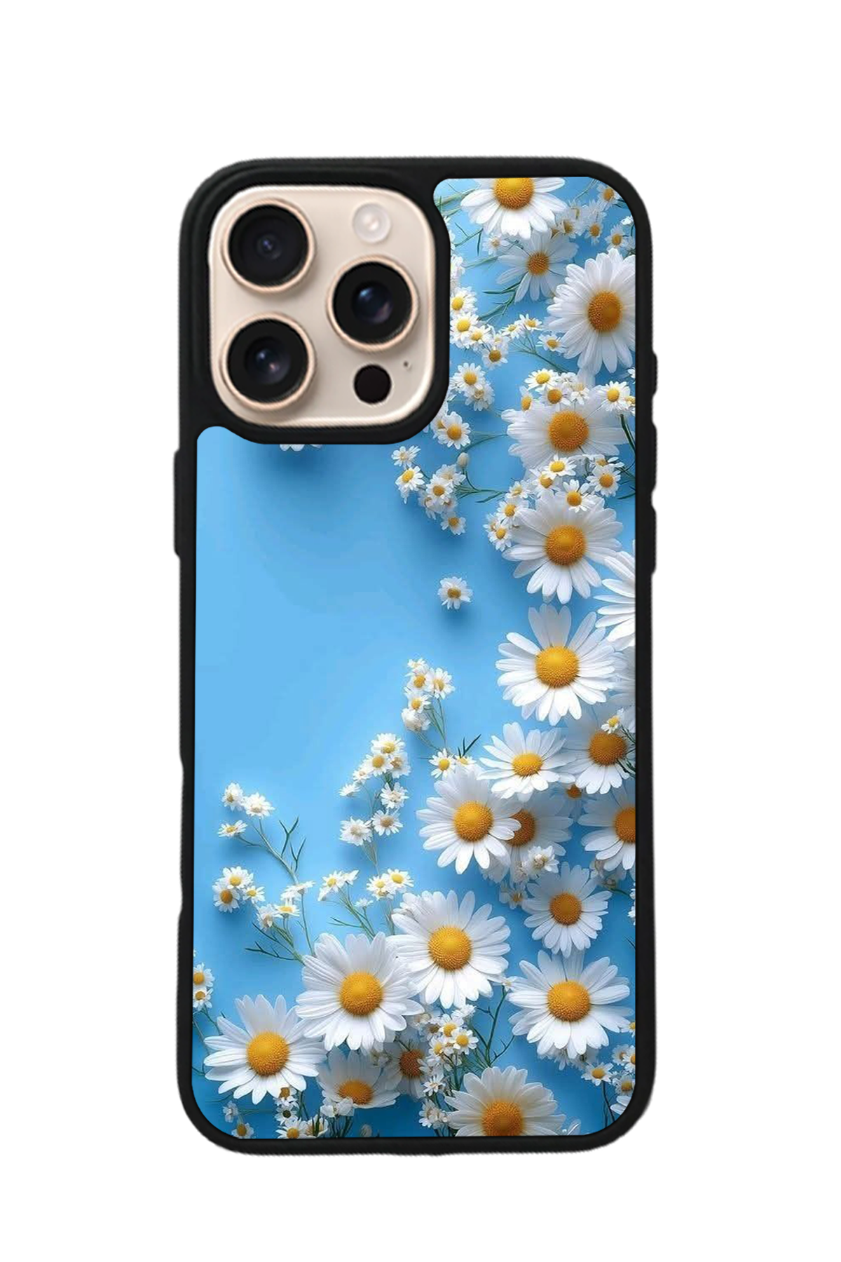 iPhone 14 Pro Max Uyumlu Cicek Tasarımlı Glossy Premium Kılıf