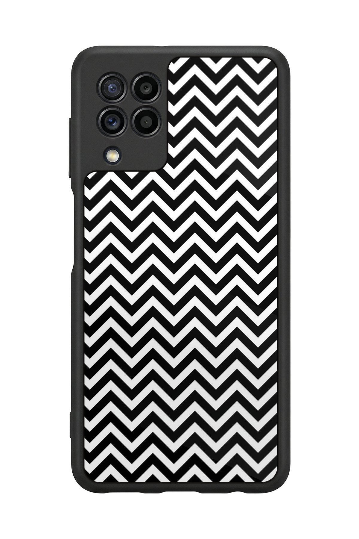 Samsung Galaxy M32 Uyumlu Çizgi Sanatı Tasarımlı Glossy Premium Kılıf