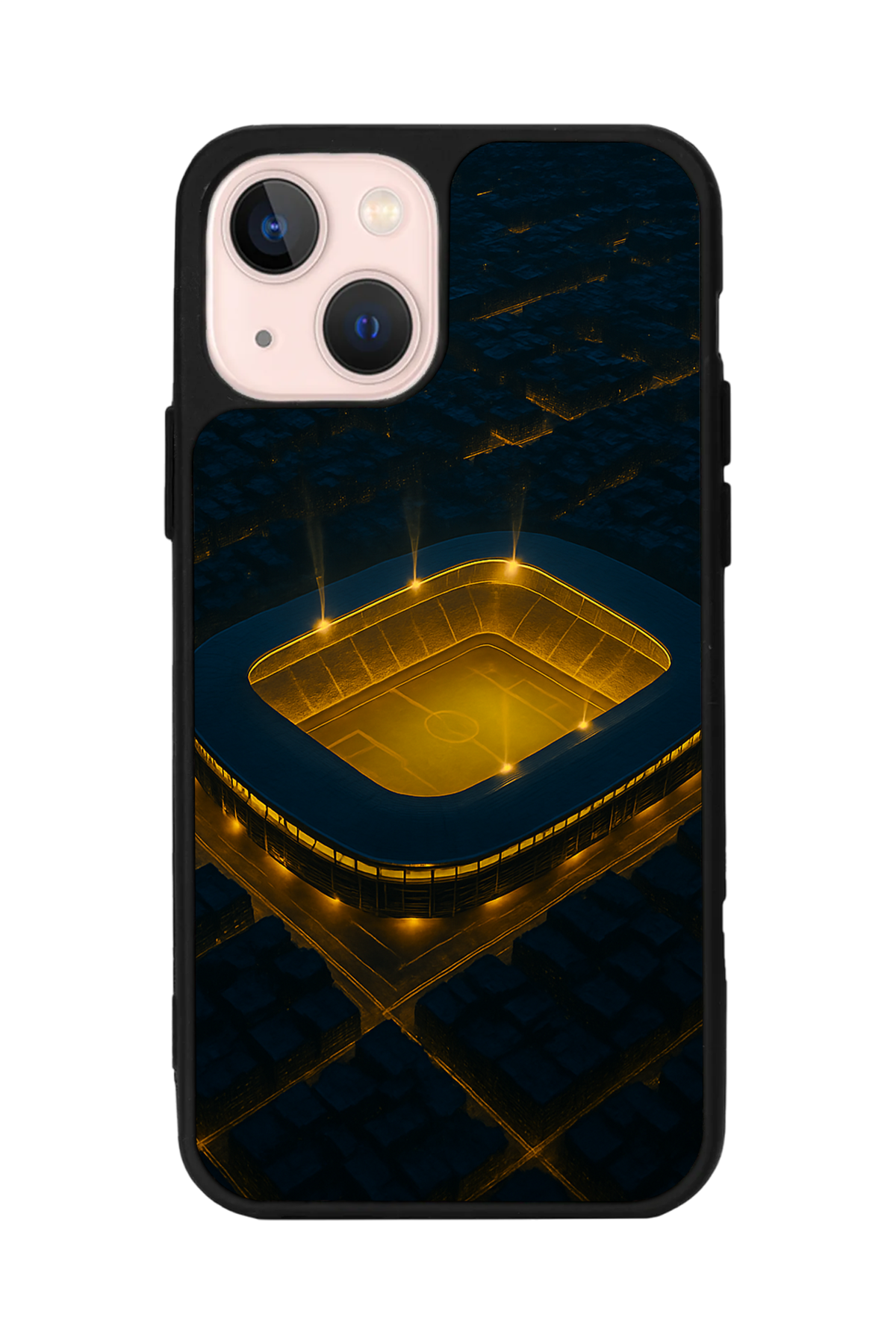iPhone 13 Mini Uyumlu Fenerbahce Tasarımlı Glossy Premium Kılıf