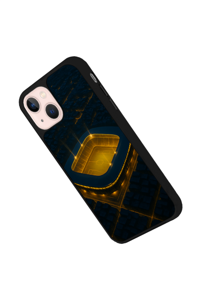 iPhone 13 Mini Uyumlu Fenerbahce Tasarımlı Glossy Premium Kılıf